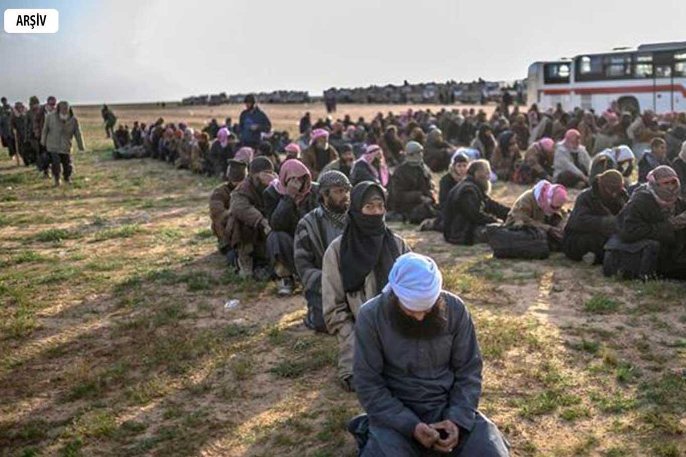 PKK/YPG'nin serbest bıraktığı DEAŞ'lı 41 kişi daha yakalandı